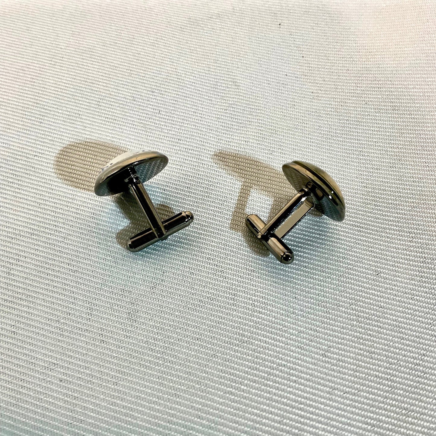 Photo Cuff Links, Memorial Cuff Links, Wedding Personalized Cuff Links, Groom Cuff Links, Father Cuff Links Wedding Gift, Gunmetal Cuff Link