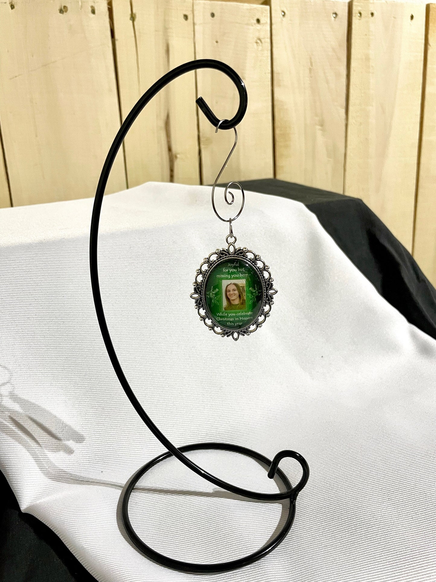 Personalized Memorial Photo Ornament, Custom Photo Memorial Christmas Ornament, In Memory Ornament, Bereavement Ornament, Christmas Sympathy