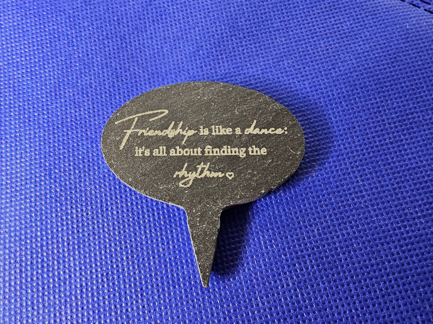 Custom Slate Plant Marker, Memorial Plant Label, Personalized Garden Marker, Housewarming Gift, Planter Tag, Saying Plant Stake, Flower Pot Plaque, Plant Pick