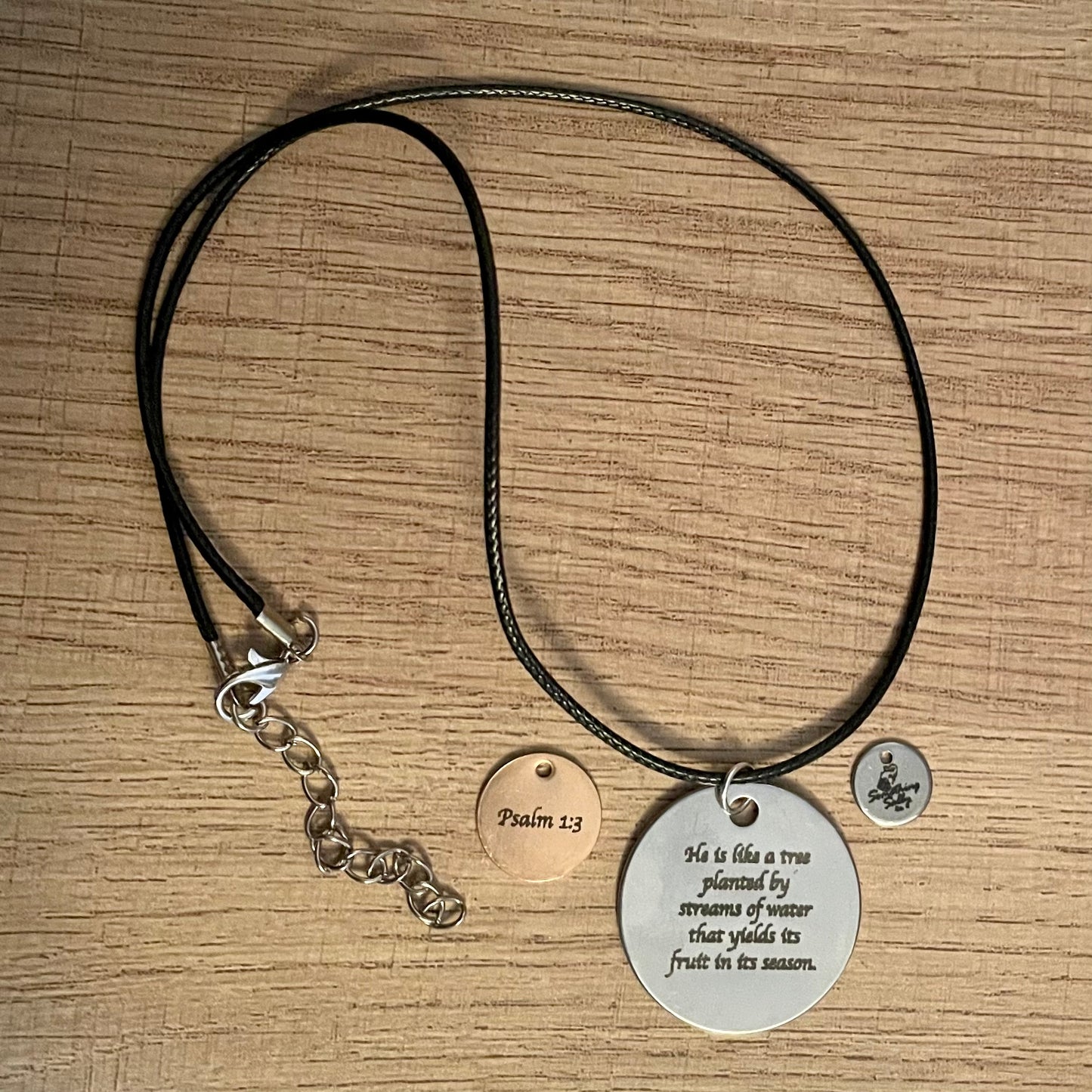 Custom Laser Engraved Tag Necklace, Logo Tag, Metal Label, Handwriting Jewelry Gift, Choose Your Own Text, Stainless Steel, Silver, Gold, Rose Gold