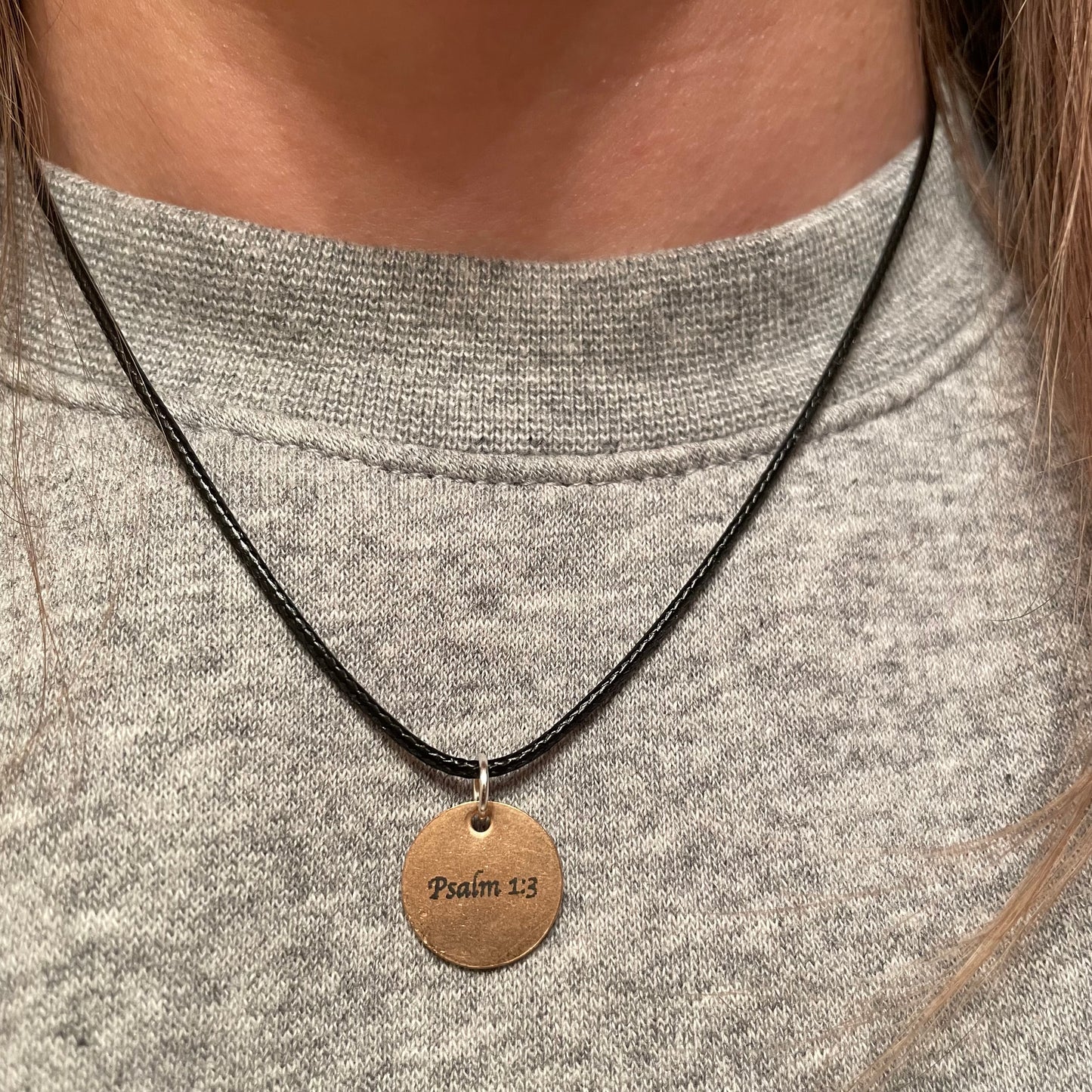 Custom Laser Engraved Tag Necklace, Logo Tag, Metal Label, Handwriting Jewelry Gift, Choose Your Own Text, Stainless Steel, Silver, Gold, Rose Gold