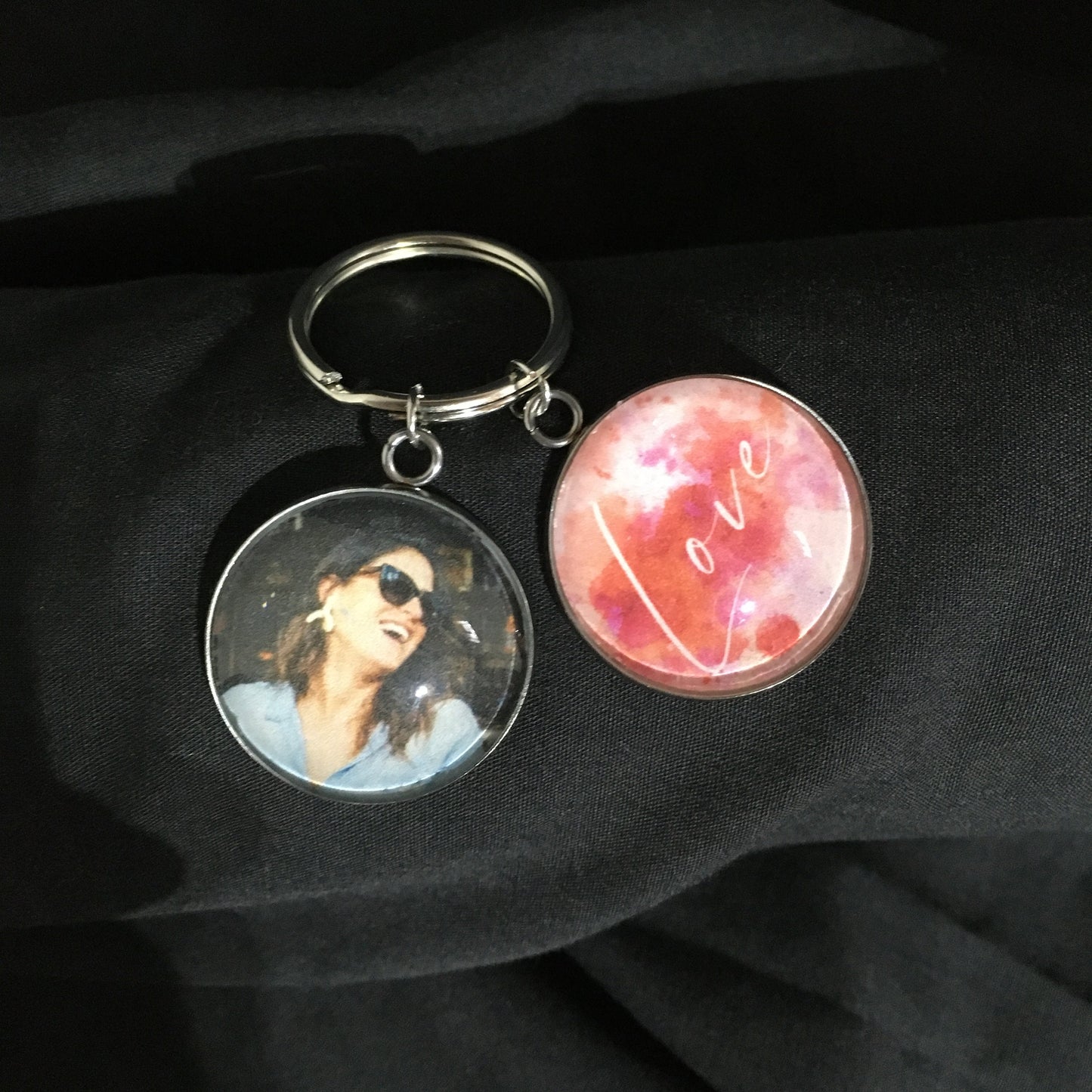 Photo Keychain, Custom keychain, Personalized keychain, Picture keychain, Custom design keychain, Memory keychain, Cabochon keychain