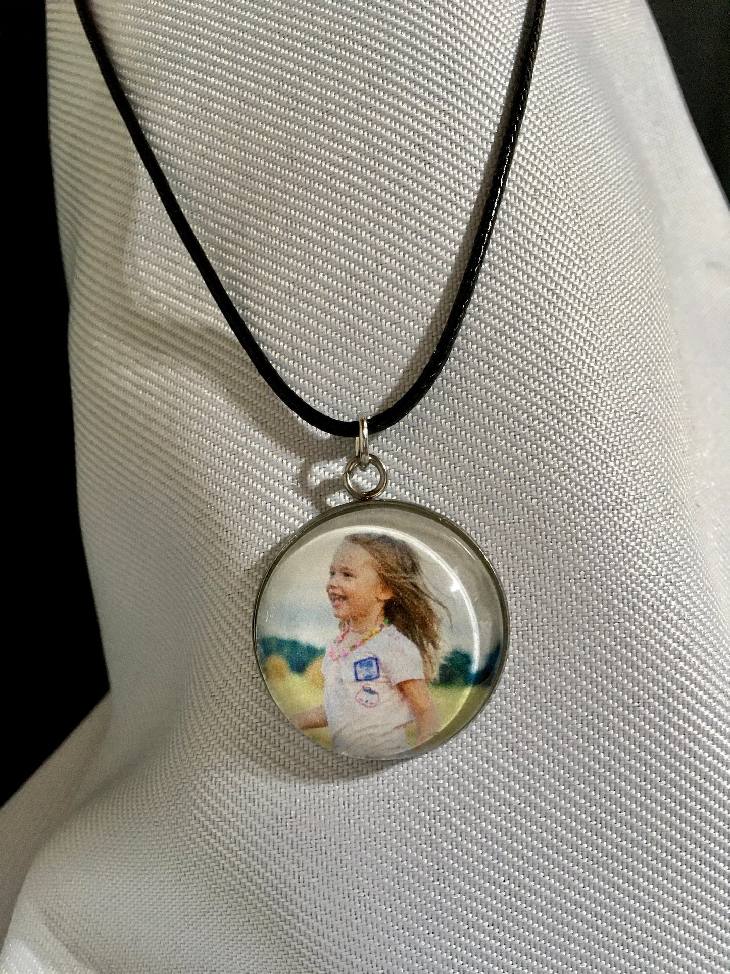 Photo Charm Necklace, Custom Picture Necklace, Photo Pendant, Personalized Image Jewelry, Photo Necklace, Memorial Photo Jewelry