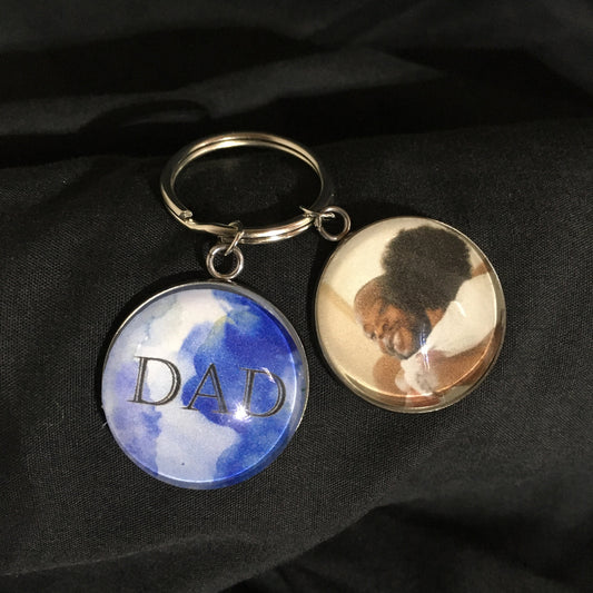 Photo Keychain, Custom keychain, Personalized keychain, Picture keychain, Custom design keychain, Memory keychain, Cabochon keychain